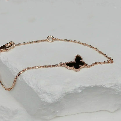 [⭐Maelin]BUTTERFLY ONYX  BUTTERFLY BRACELET