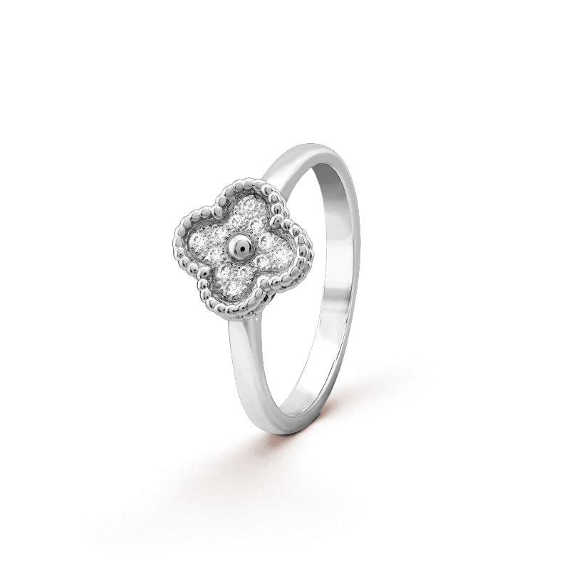 [⭐Maelin]CLOVER DIAMOND RING