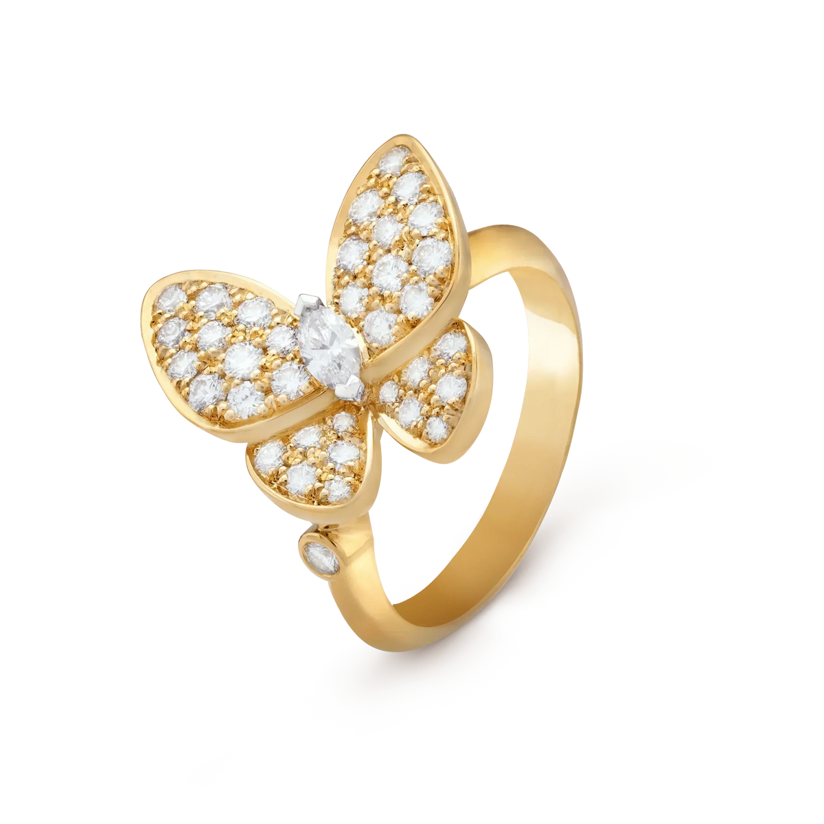 [⭐Maelin]BUTTERFLY DIAMOND RING