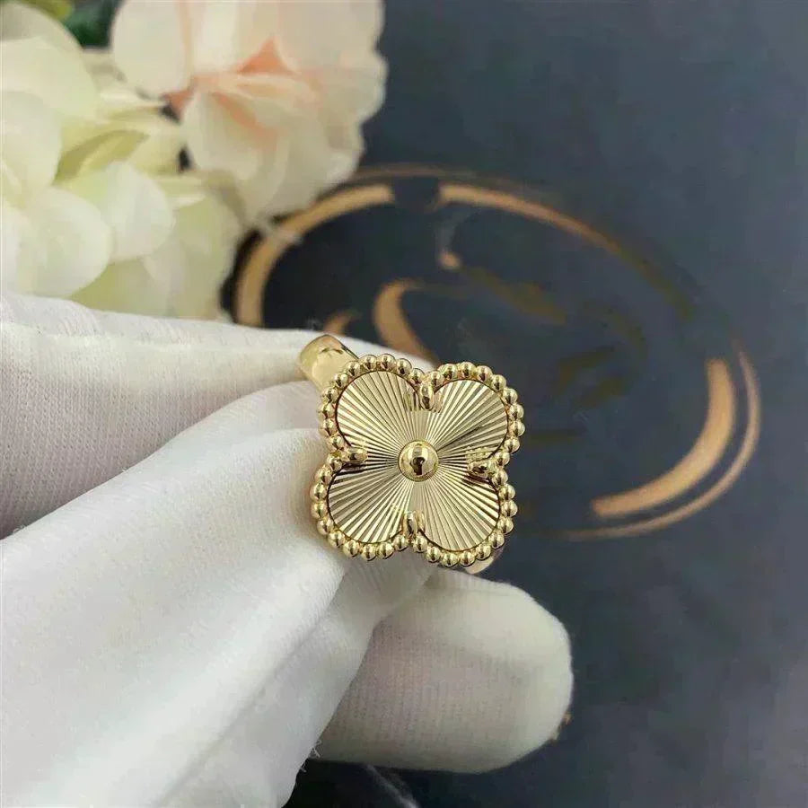 [⭐Maelin]CLOVER GOLD RING