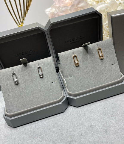 [⭐Maelin]MOVE UNO SMALL 1 DIAMOND EARRINGS