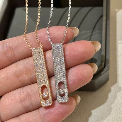 [⭐Maelin]MY FIRST DIAMOND PAVED NECKLACE