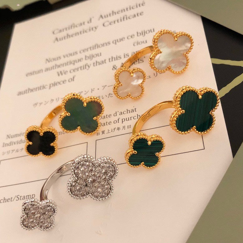[⭐Maelin]CLOVER BETWEEN THE FINGER RING