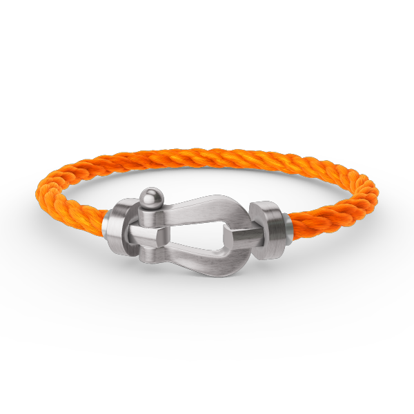 [⭐Maelin]FORCE LARGE HORSESHOE NO DIAMOND BRACELET SILVER