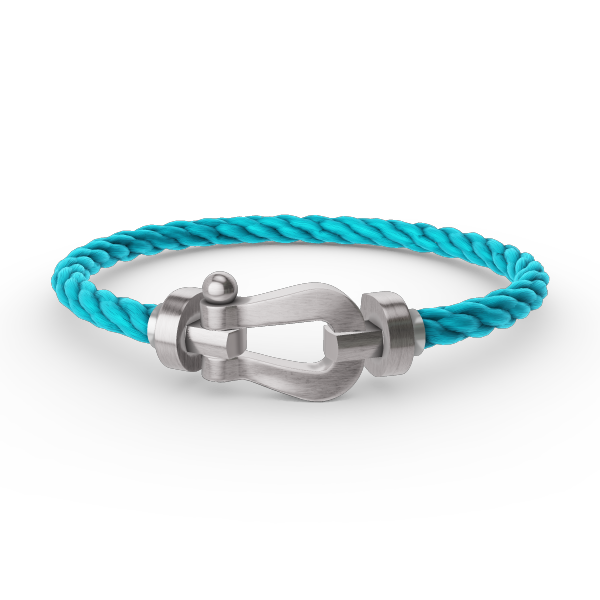 [⭐Maelin]FORCE LARGE HORSESHOE NO DIAMOND BRACELET SILVER