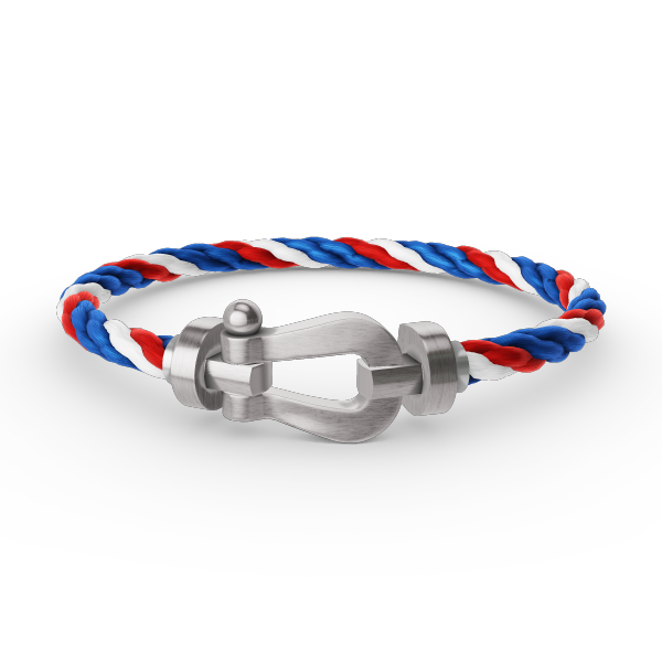 [⭐Maelin]FORCE LARGE HORSESHOE NO DIAMOND BRACELET SILVER