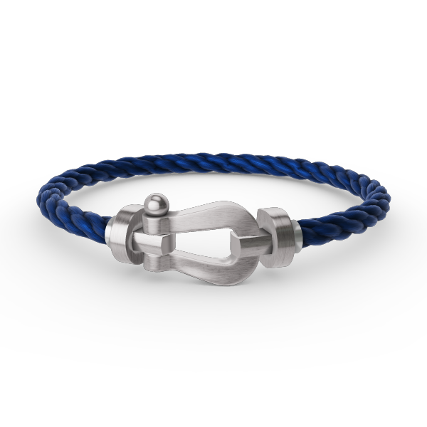 [⭐Maelin]FORCE LARGE HORSESHOE NO DIAMOND BRACELET SILVER