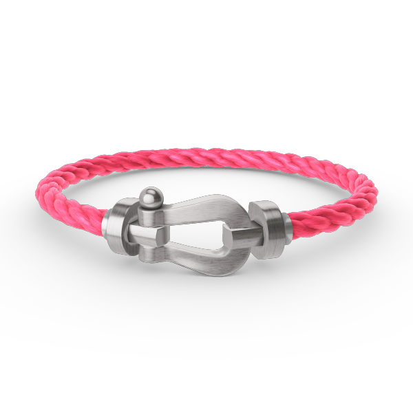 [⭐Maelin]FORCE LARGE HORSESHOE NO DIAMOND BRACELET SILVER