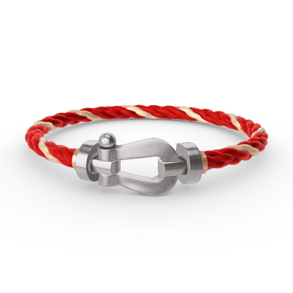 [⭐Maelin]FORCE LARGE HORSESHOE NO DIAMOND BRACELET SILVER
