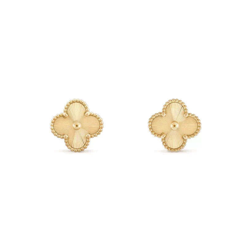 [⭐Maelin]CLOVER MEDIUM 1 MOTIFS LASER EARRINGS