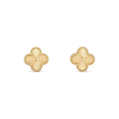 [⭐Maelin]CLOVER MEDIUM 1 MOTIFS LASER EARRINGS