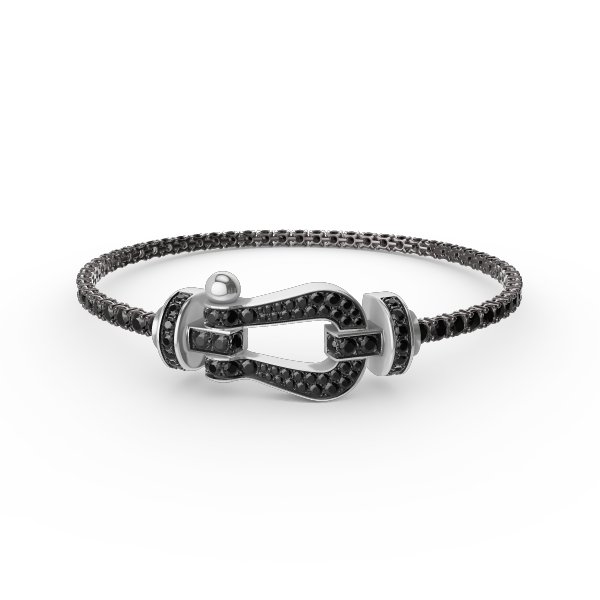 [⭐Maelin]FORCE  LARGE HORSESHOE FULL DIAMOND TENNIS BRACELET